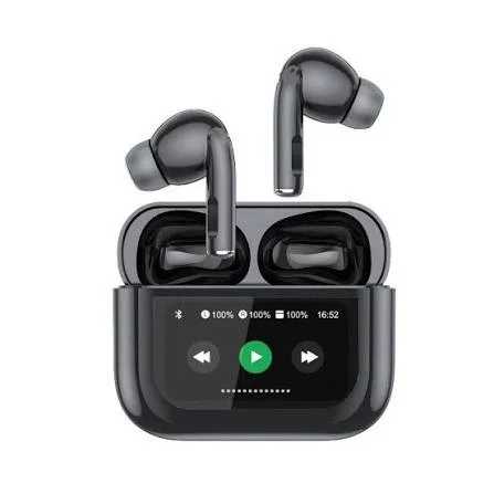 A9 Pro Wireless Earbuds Black Bluetooth 5.3 HD Stereo Sound TWS